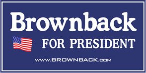 Sam Brownback 2008 Logo