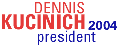 Dennis Kucinich 2004 Logo