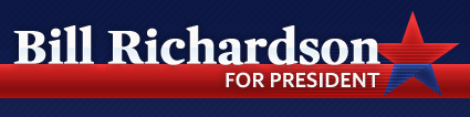 Bill Richardson 2008 Logo