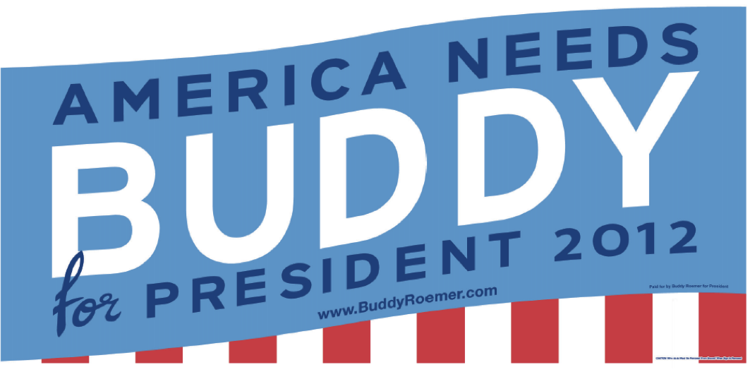 Buddy Roemer 2012 Logo